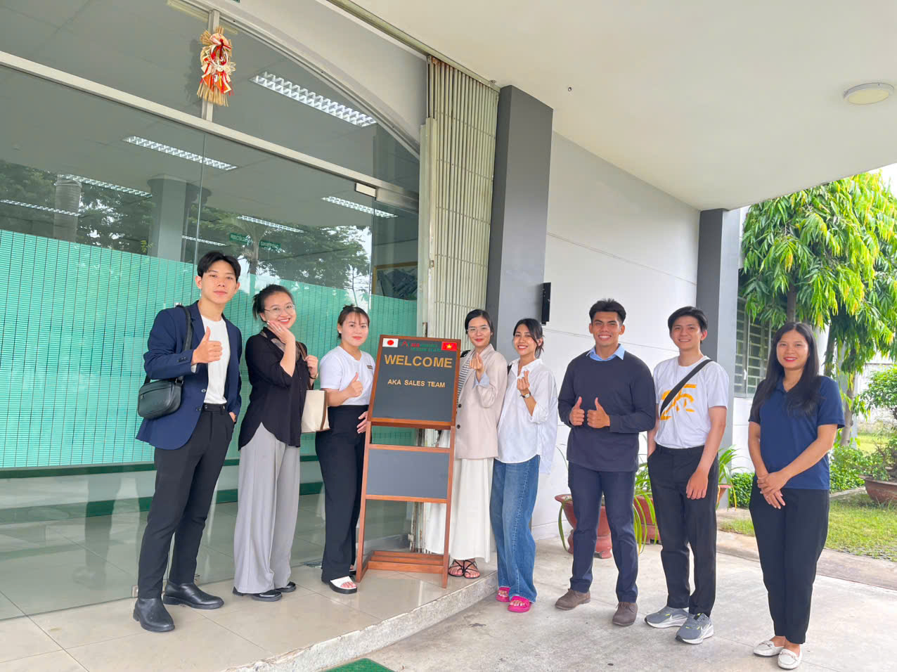 Factory tour with AKA sales team May 21th, 2025