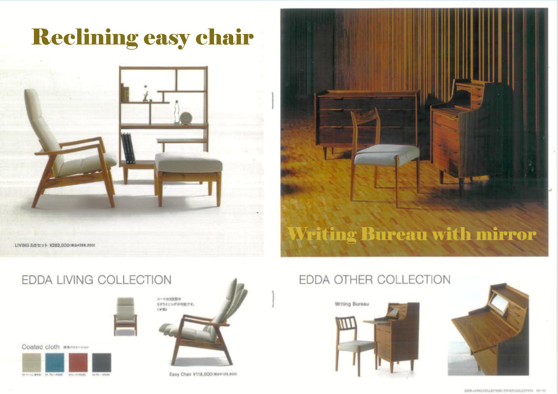 Easy Chair with an adjustable backrest!